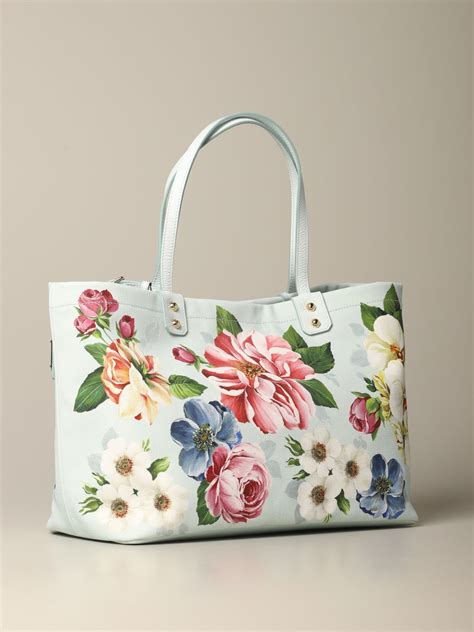 dolce gabbana tasche rund blumen bunt|Luxustaschen für Damen .